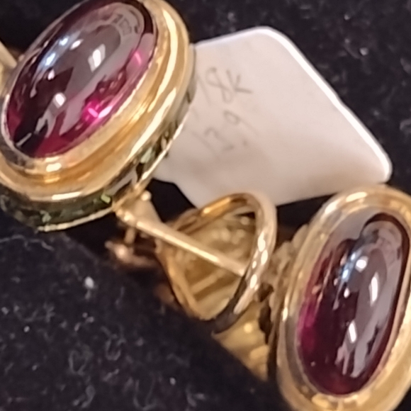 18K David Yurman Embedded Jeweled Exquisite Earrings 🎁 - Picture 5 of 12